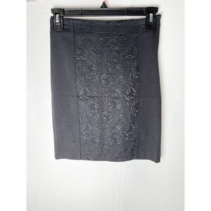 Zara W&B Collection Skirt with Lace